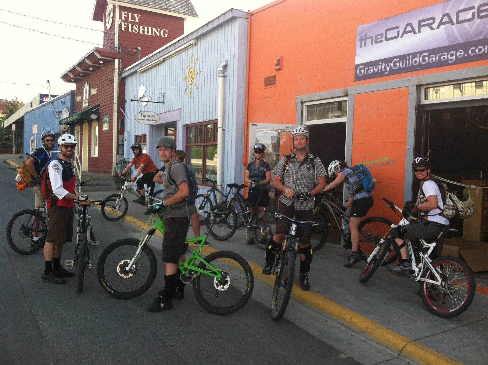 bike garage peak district