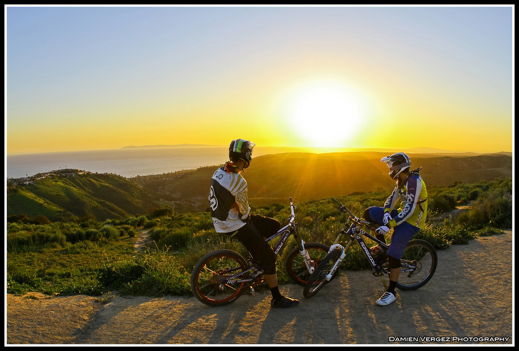 California Trip 2010 Laguna beach / Crankbrothers office DamienVergez Mountain Biking