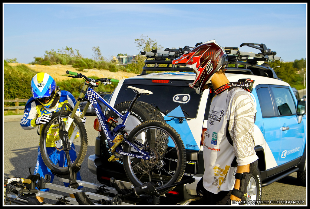 California Trip 2010 Laguna beach / Crankbrothers office DamienVergez Mountain Biking