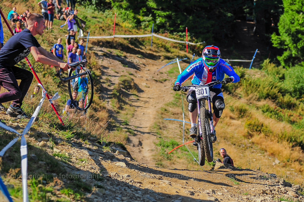 European Downhill Championships Wisla 2015 zd.foto Mountain Biking