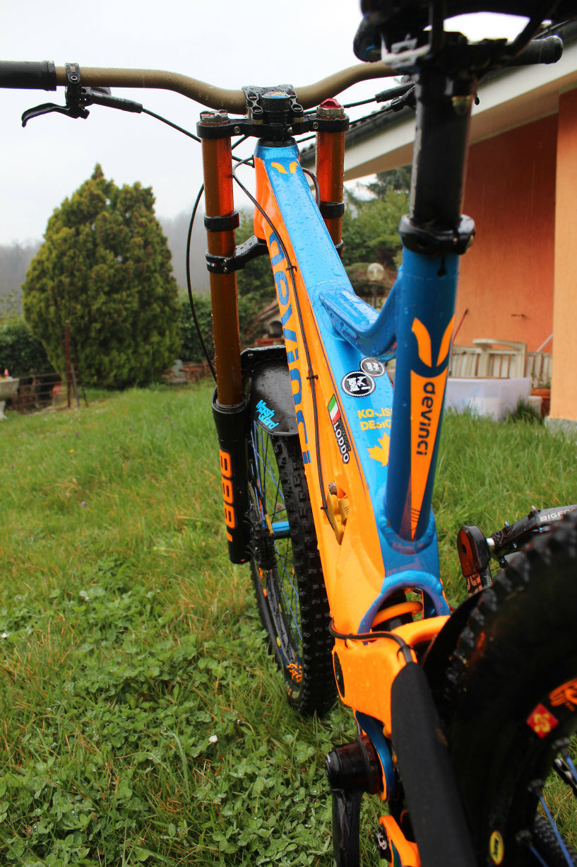 Devinci Wilson Custom Paint Fluo Orange/Electric Blue 2015 KOCISS's