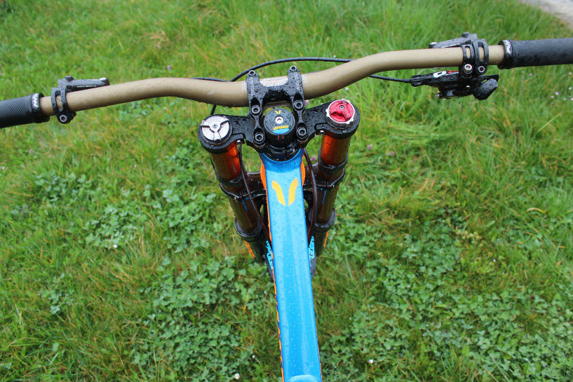 Devinci Wilson Custom Paint Fluo Orange/Electric Blue 2015 KOCISS's