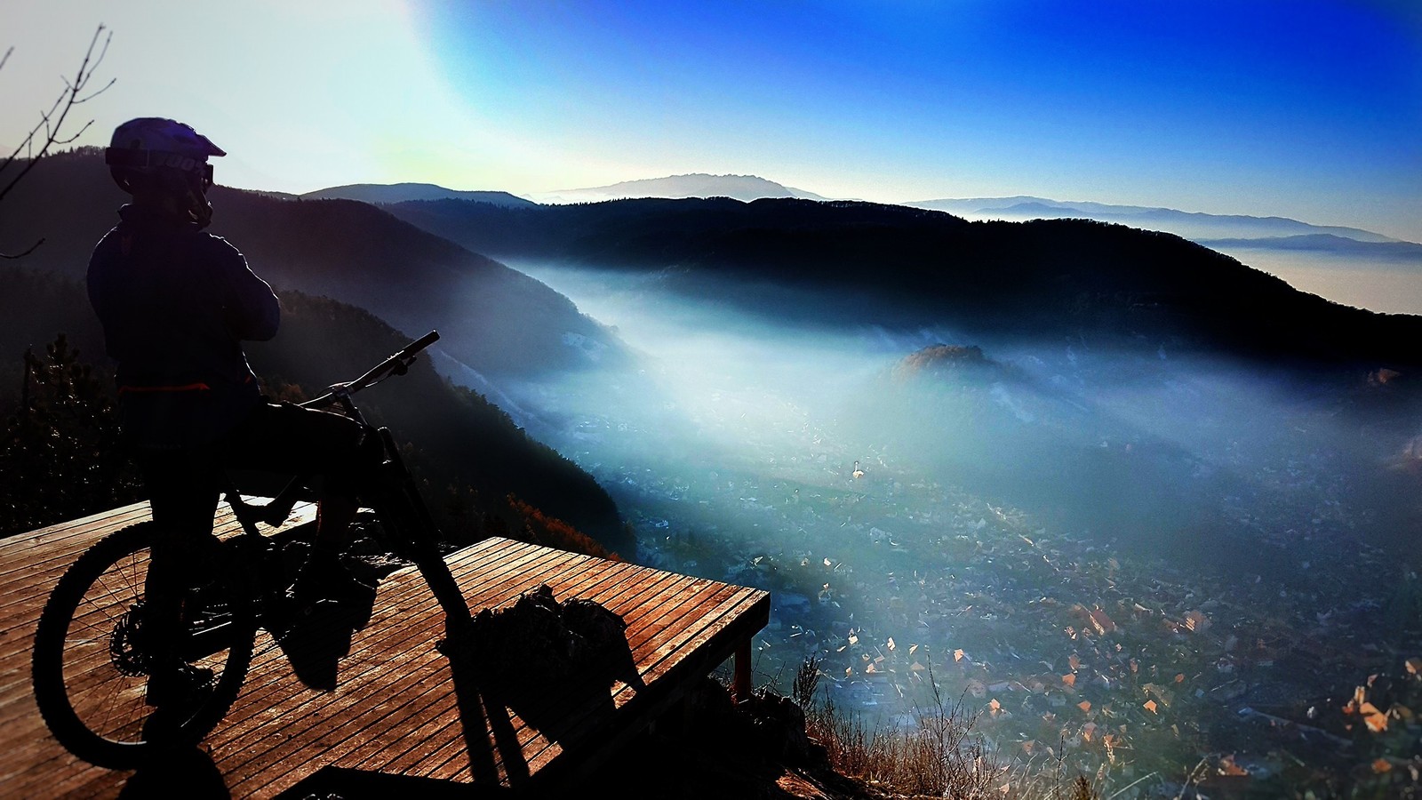 Tampa, Brașov, Romania. Croocodillul Mountain Biking Pictures