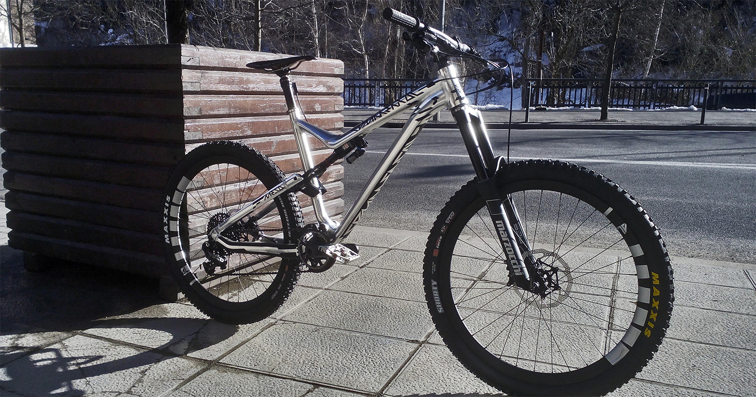 The Commencal silver arrow ! - Redskin's Bike Check ...