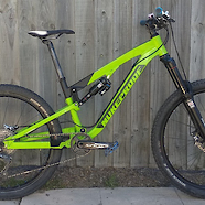 Nuke Mega - seat tube chop + mullet