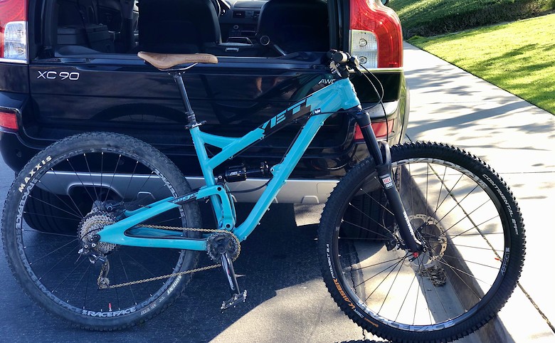 2014 Yeti SB 95 modified Jenson USA build - jimmy chu's Bike ...