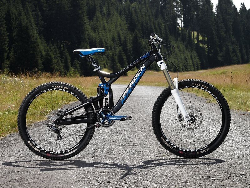 rock machine downhill