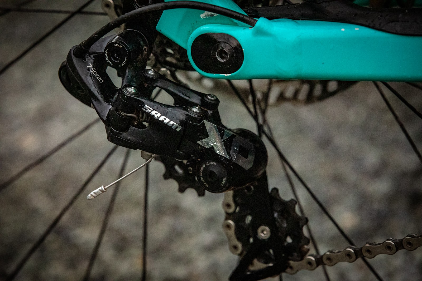 Sram X01 DH drivetrain JackRice Mountain Biking Pictures Vital MTB