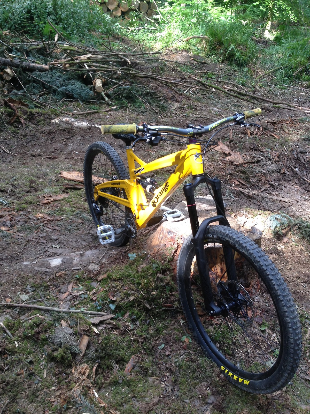 orange mtb sale