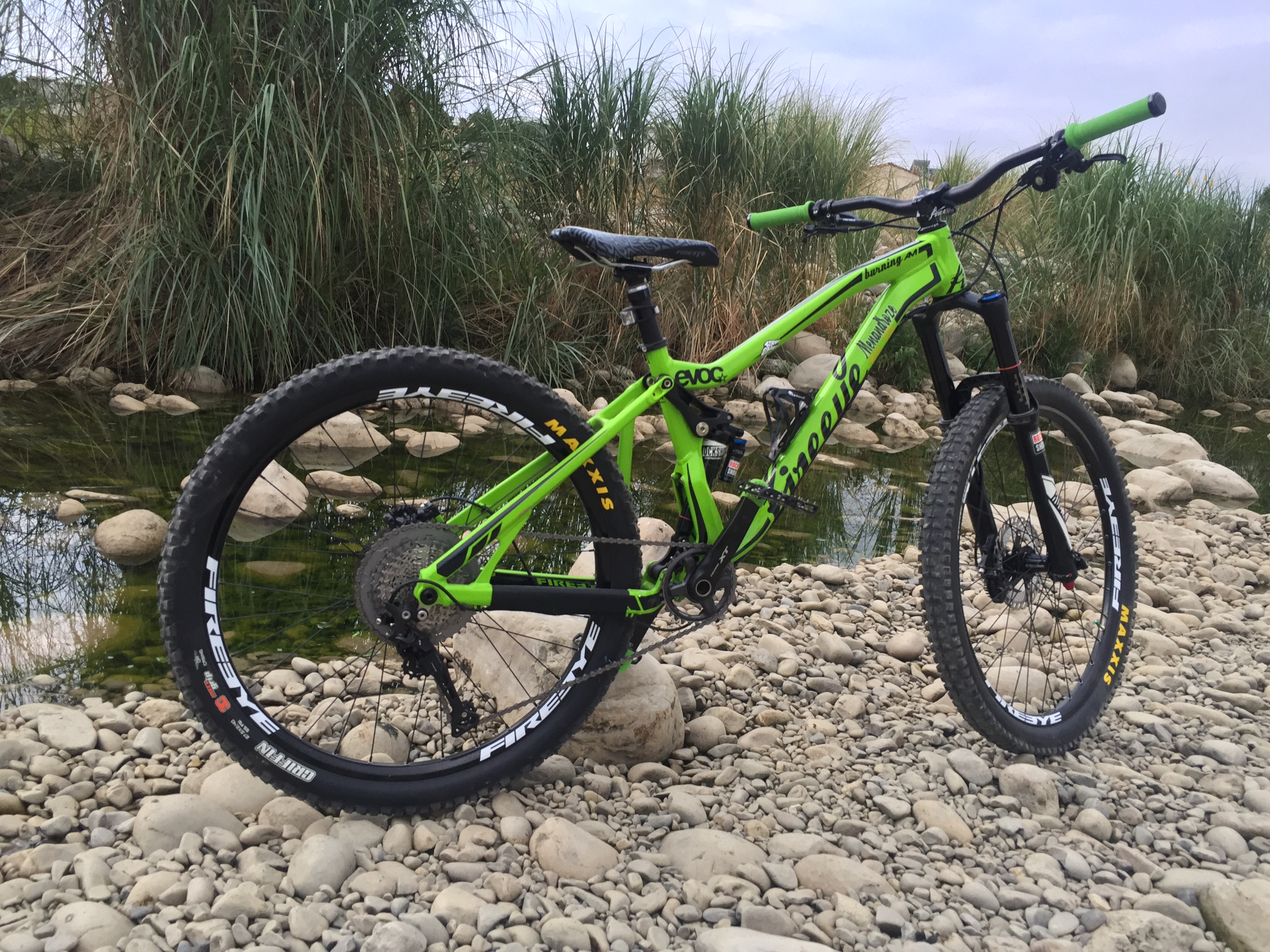 Fireeye burning am - Menard16's Bike Check - Vital MTB