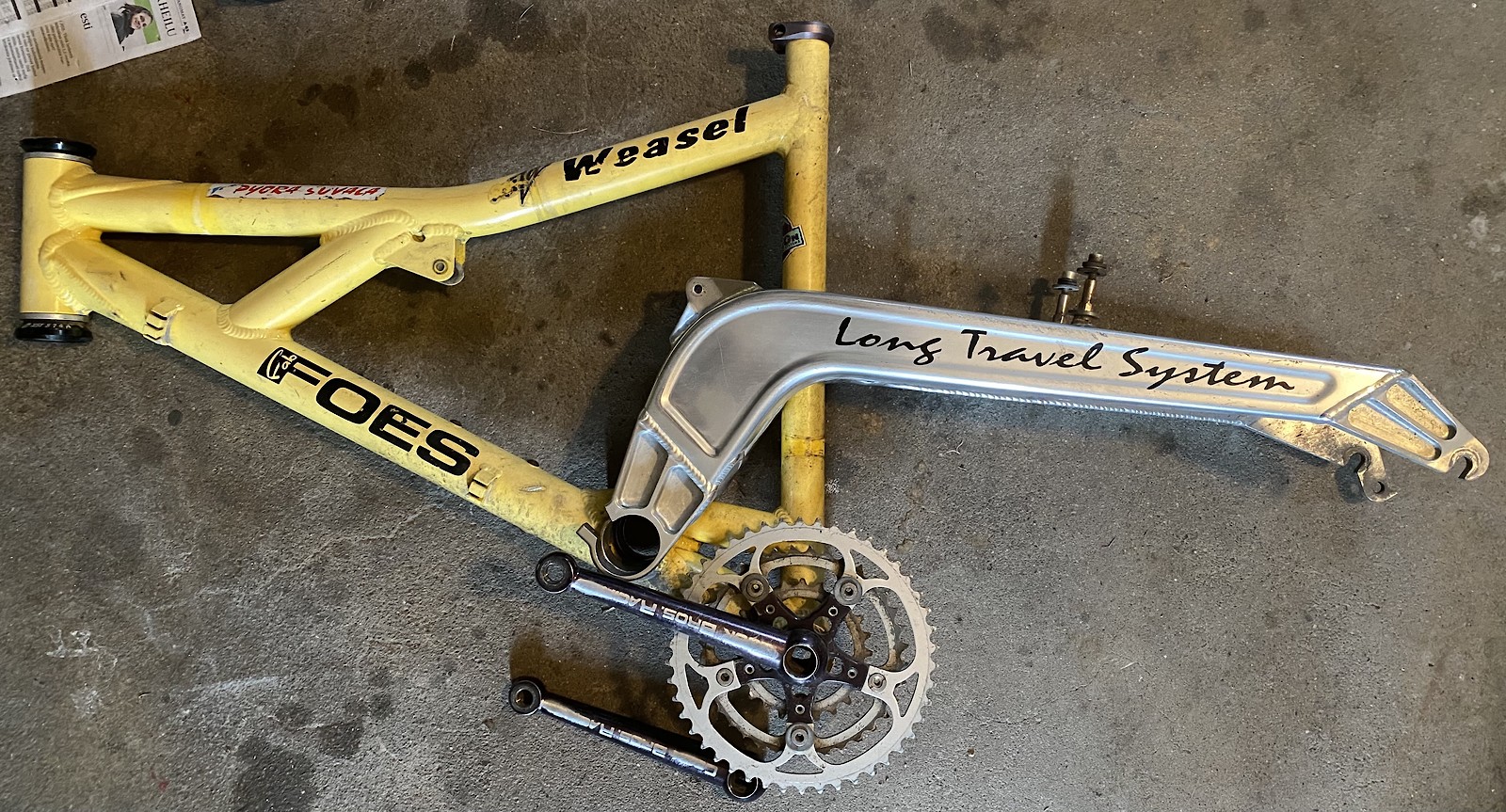 Foes Weasel 1996 with Shimano Airlines - Dami's Bike Check - Vital MTB