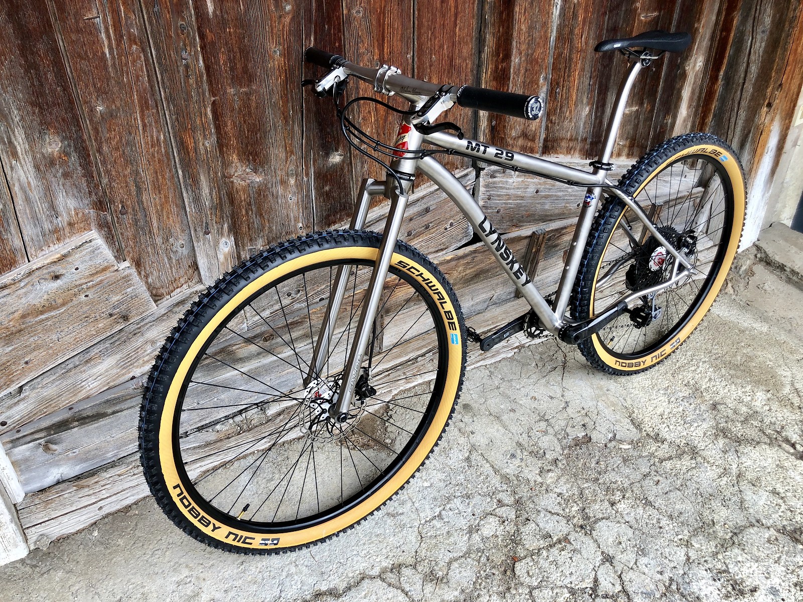 Lynskey MT 29 full titanium ben36783's Bike Check Vital MTB