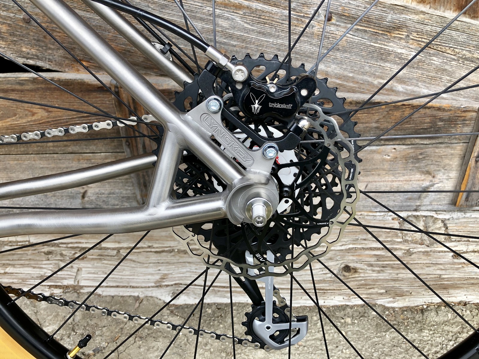 Lynskey MT 29 full titanium ben36783's Bike Check Vital MTB