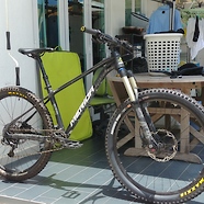 2017 Merida BIG-Seven Team Issue, Enduro Modified.