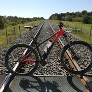 The Red Rocket - Commencal Hardtail