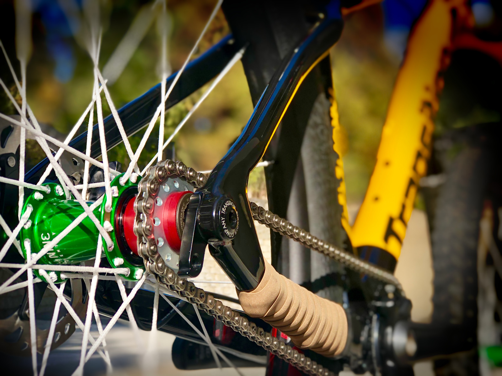 The Rasta Throttle Sixes Pit Bicycle Shop's Bike Check Vital MTB