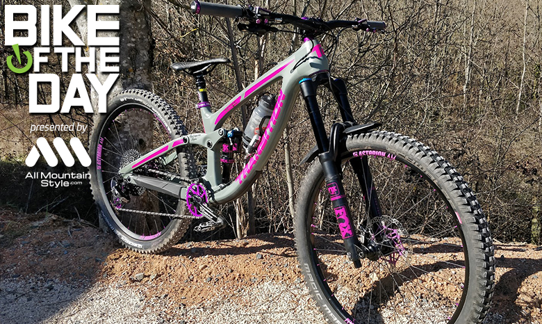 pink enduro bike