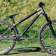 Homemade carbon bike for pumptrack