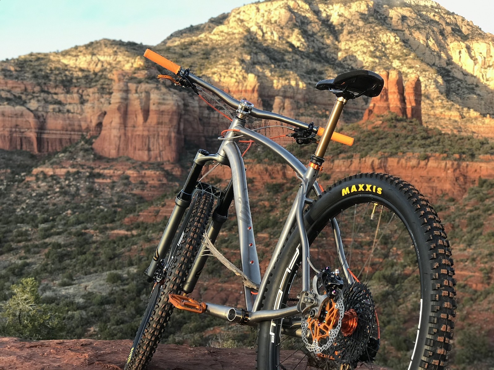 titanium hardtail