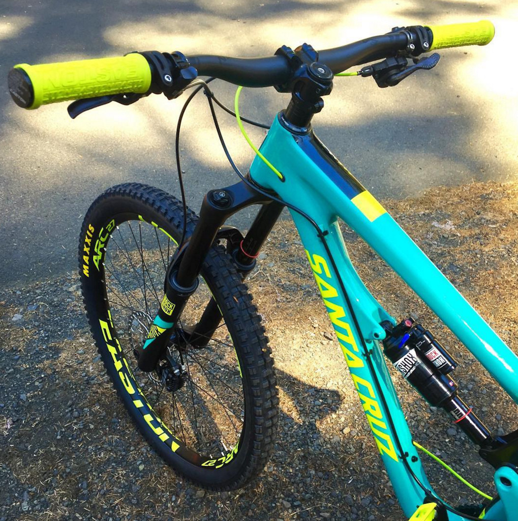 santa cruz nomad weight