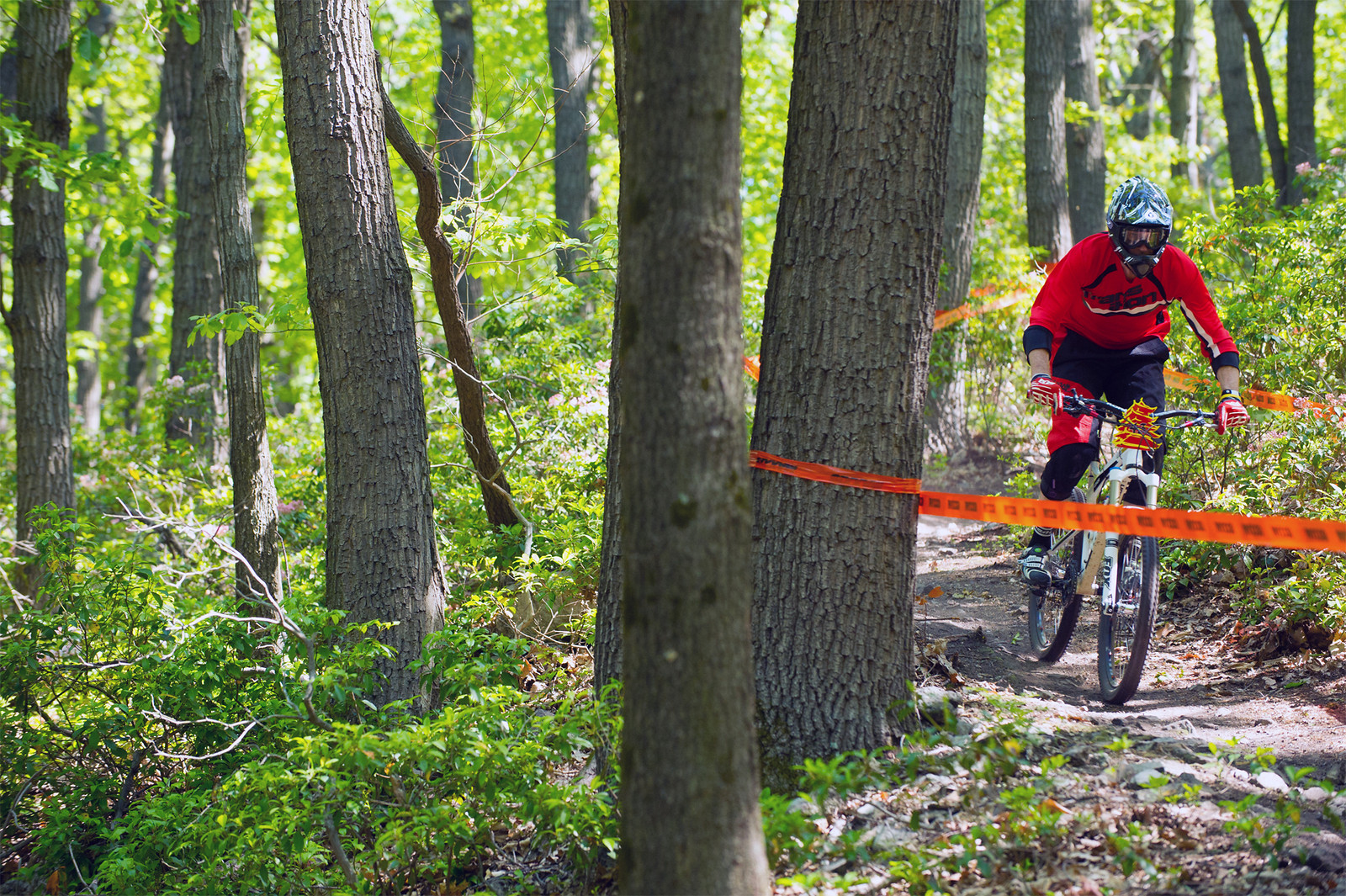 Duryea Downhill middle section gerrycreighton Mountain Biking