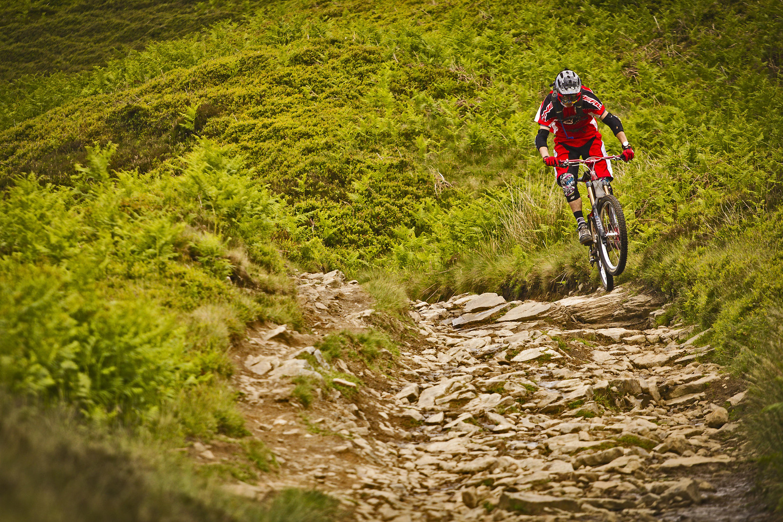 peak district downhill mountain biking