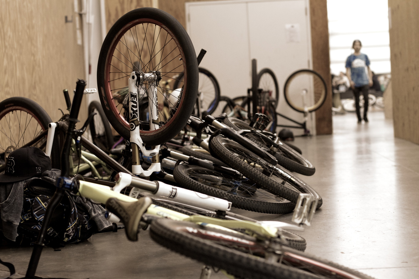 Lots of Bikes at Super Session Mountain Biking