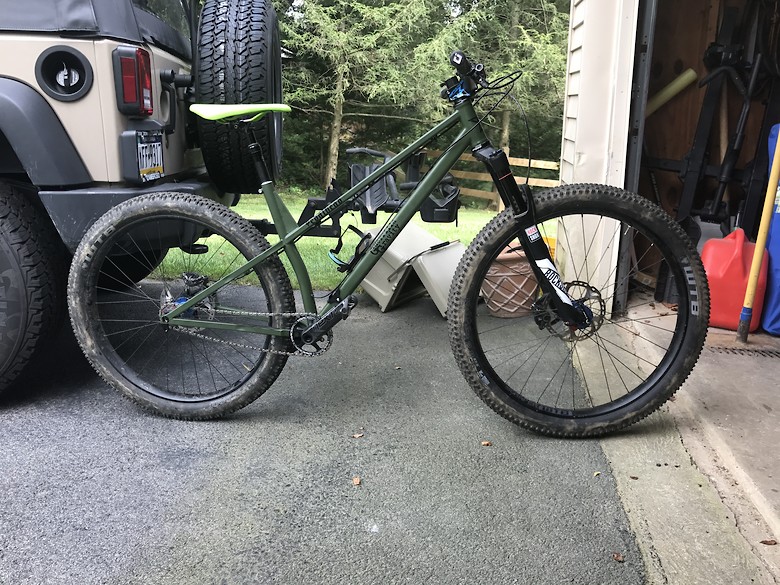 single speed trail bike