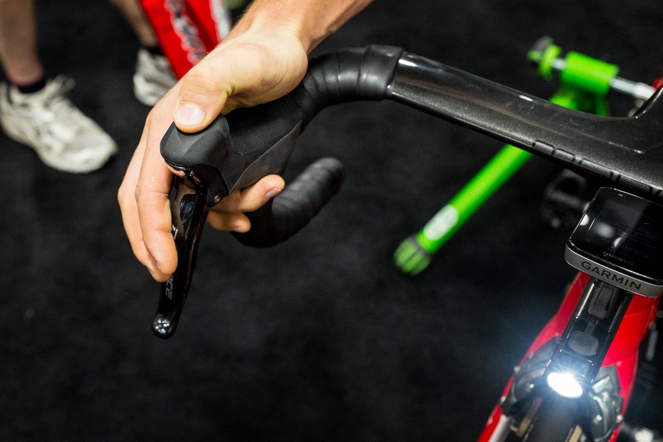 Shimano Di2GarminTrek Integration INTERBIKE 2017 Mountain Bike