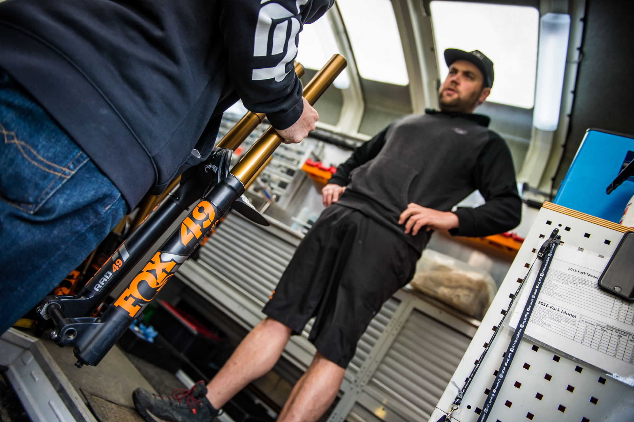 FOX - 2017 Lourdes World Cup Pit Bits - Mountain Biking Pictures 