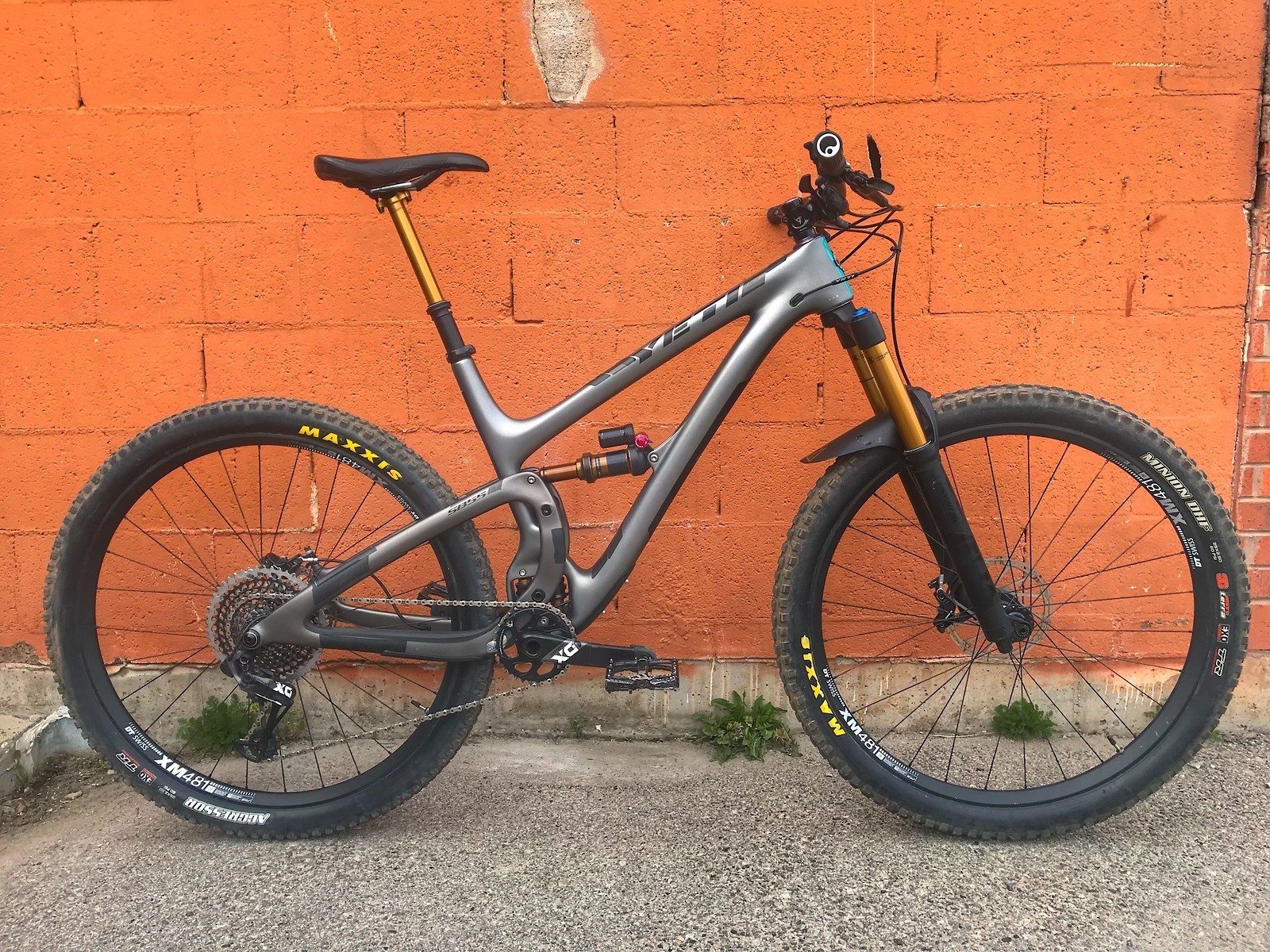 Yeti SB5.5c 2018 Vital Bike of the Day Collection Mountain Biking