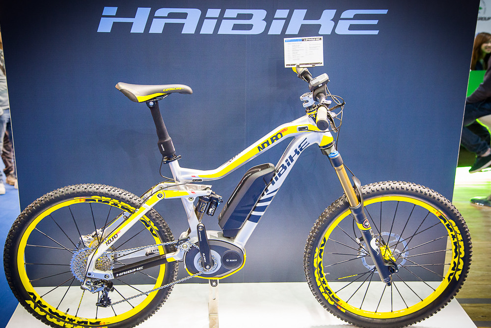 Haibike Electric Enduro Bike LTrumpore Mountain Biking Pictures