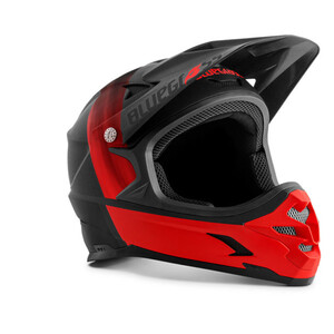 Bluegrass Intox Full Face Helmet (2024) - Black Red Matt