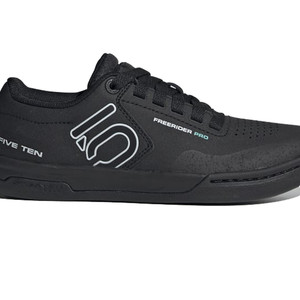 2023 Freerider Pro Women's Flat Pedal Shoe - Core Black/Crystal White/Acid Mint