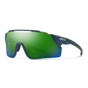 Smith Attack MAG MTB Glasses - Matte Stone + ChromaPop Green Mirror Lens