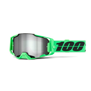 100% Armega Goggles - Anza 2 with Silver Mirror Lens (2024)