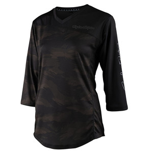 Troy Lee Designs Mischief Women’s Jersey - Brushed Camo Army (2023)