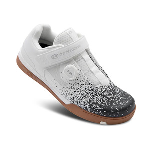 Crankbrothers Mallet BOA Clipless Shoe (2024) - White/Black Splatter