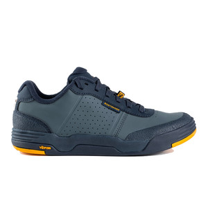 Bontrager Flatline Flat Pedal Shoe (2024) - Battleship Blue/Marigold