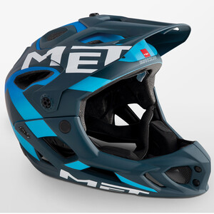 MET Parachute Helmet (2019 Blue Shaded Cyan/Matte)