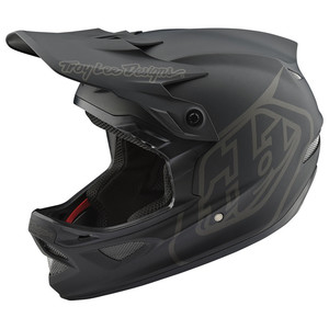 2019 TLD D3 Fiberlite Mono Helmet (Black)