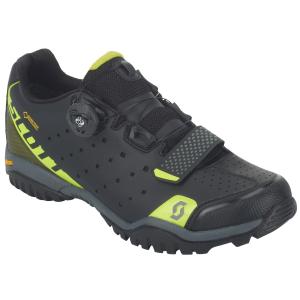 Scott Sport Trail Evo GORE-TEX shoe in caviar black/sulphur yellow