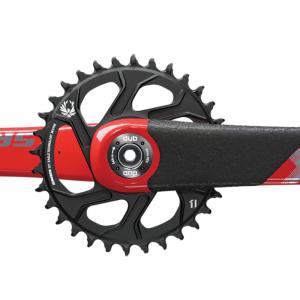 SRAM X01 DH X-SYNC DUB Crankset - Red