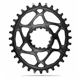 absoluteBLACK Oval Direct Mount SRAM Boost 3mm offset Chainring - Black