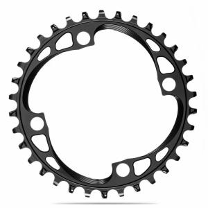 absoluteBLACK Round 104 BCD Chainring - Black