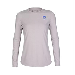 Fox Racing Women's Ranger Drirelease LS Jersey (2024) - Gray/Light Gray