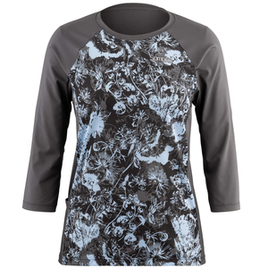 Sombrio Women's Vista Jersey (2024) - Floral Serenity Blue/Charcoal