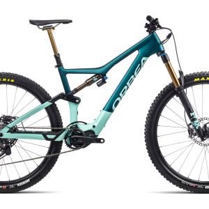 2021 Orbea Rise M-Team (Ice Green/Ocean)