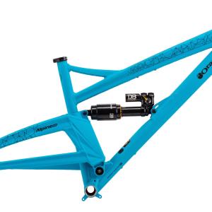 Orange Alpine EVO (Matte Cyan Blue)