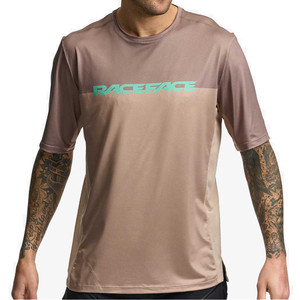 Race Face Indy Short Sleeve 2021 series Jersey - Sand